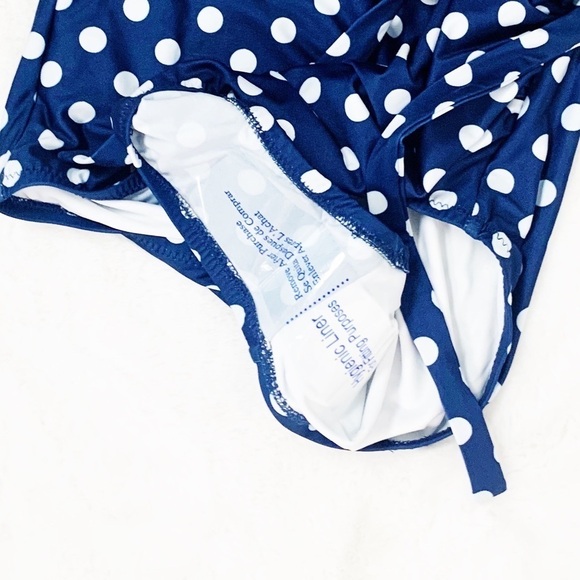 New ModCloth Reese Polka Dot One Piece Swimsuit - Picture 7 of 7